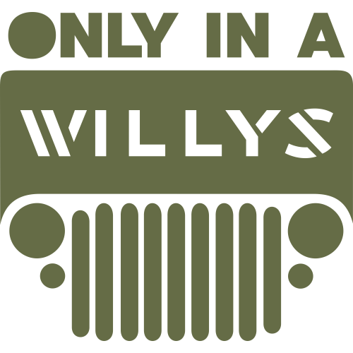 STICKERS ONLY IN A WILLYS
