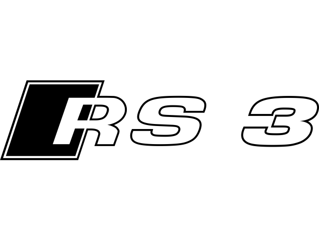 Sticker Audi Rs3 - ref.10939