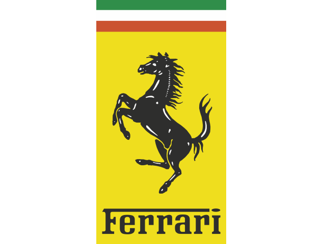 Autocollant Ferrari Logo - ref.d8315