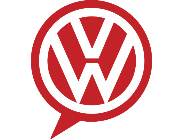 Autocollant Volkswagen Logo Bulle - ref.d8342, autocollant volkswagen