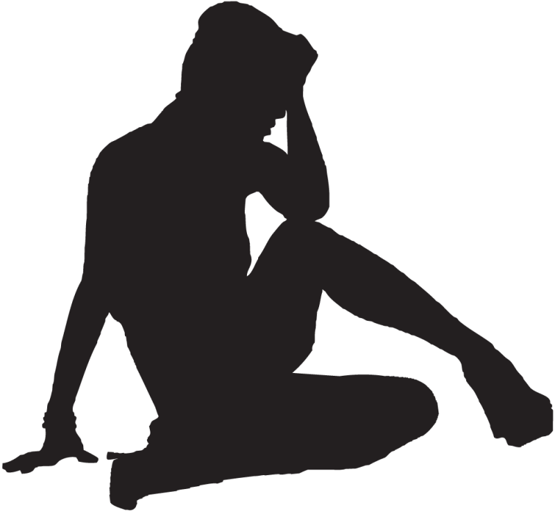 Silhouette Femme Sexy 59 Autocollants Stickers 