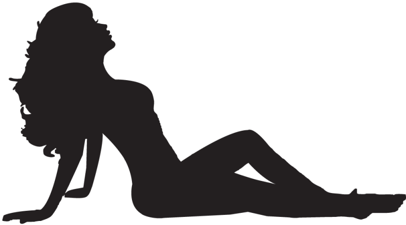 Silhouette Femme Sexy 65 | Autocollants-Stickers